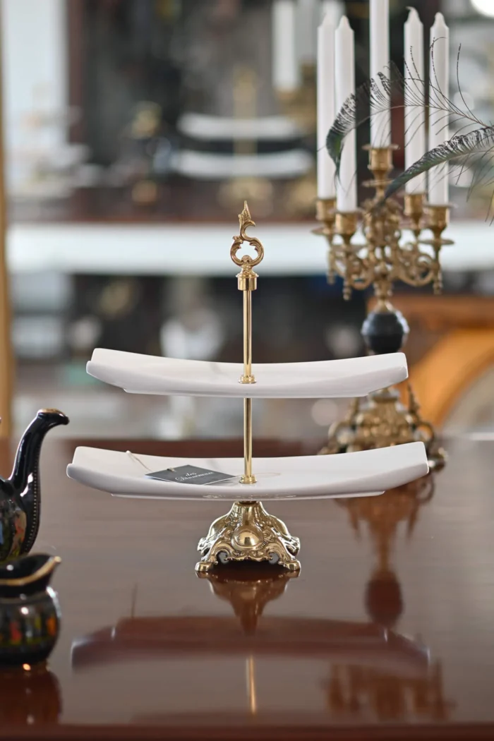 Double rectangular platter